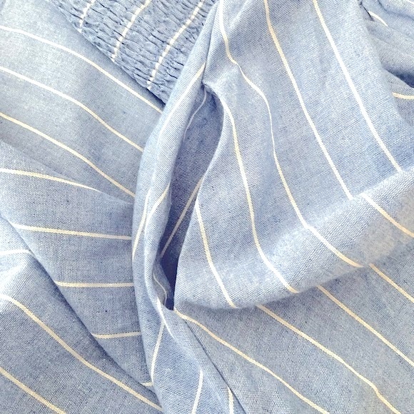 NWT ππ€Simplee Apparel linen blend midi dress size L, has pockets! π€π - Picture 6 of 8